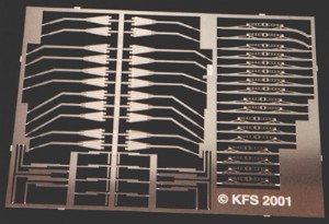 KFS 1/24 卡車用 雨刷組 (PE83)